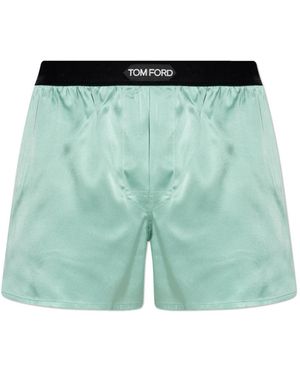 Tom Ford Zijden Boxershorts - Groen