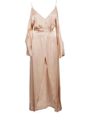 Jovonna London Wrap Dresses - Natural