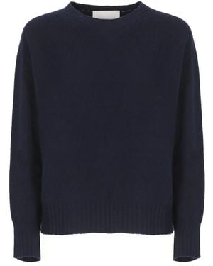 Vanisé Round-Neck Knitwear - Azul