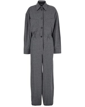 ANDAMANE Abito grigio jumpsuit lavoratore