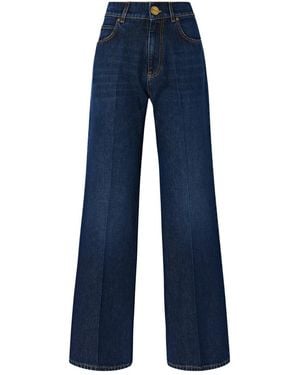Pinko Wide Jeans - Azul