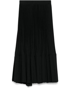 Junya Watanabe Midi Skirts - Black