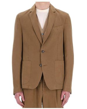 Officine Generale Blazers - Brown