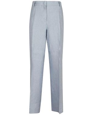 Weekend by Maxmara Broeken ,Blauw ,Linnen Malizia Linnen Broek