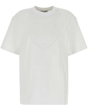 Ganni T-Shirts - White