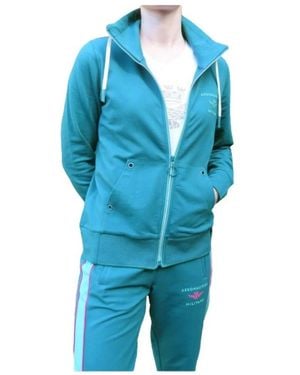 Aeronautica Militare Zip-Throughs - Blue