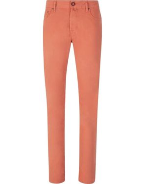 Jacob Cohen Slim-Fit Jeans - Rosso