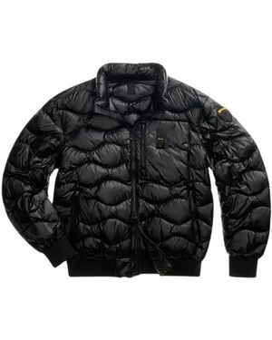 Blauer Daniel Bomberjacke - Schwarz