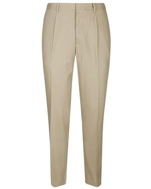 hindustrie Slim-Fit Trousers - Natural