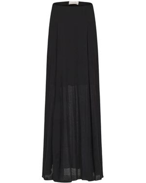 Ruohan Maxi Skirts - Black