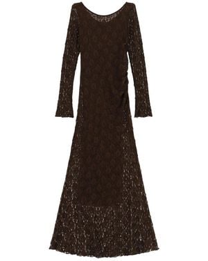 Imperial Maxi Dresses - Brown
