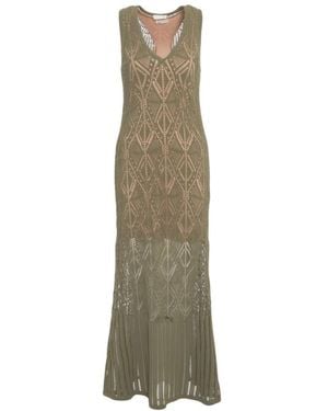 Liu Jo Knitted Dresses - Neutro
