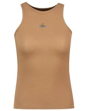 Vivienne Westwood Sleeveless Tops - Brown
