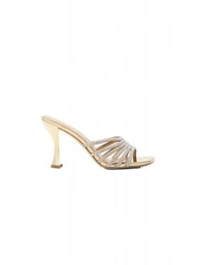Michael Kors Heeled Mules - Metallizzato