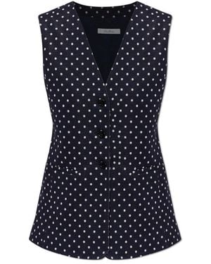 Max Mara Vests - Azul