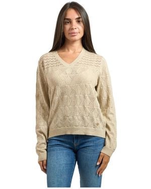 Yes-Zee V-Neck Knitwear - Neutro