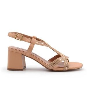 Bibi Lou High Heel Sandals - Rose