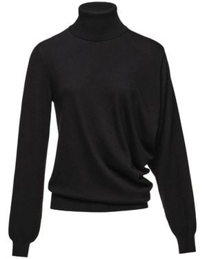 Magda Butrym Turtlenecks - Negro