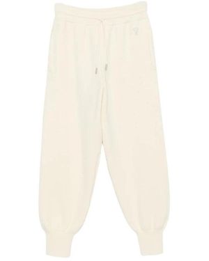 Ami Paris Wollen Joggingbroek - Naturel