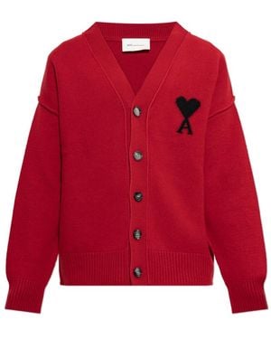 Ami Paris Cardigans - Rouge