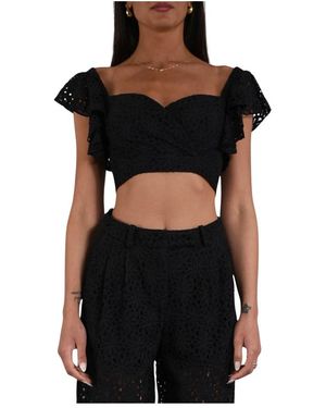 ACTUALEE Blouses - Zwart