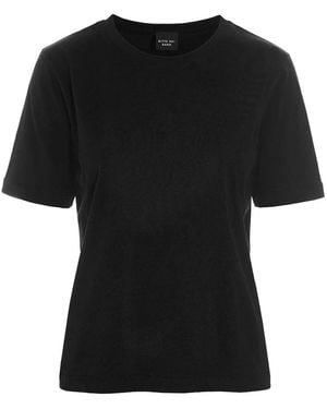 Bitte Kai Rand Schwarzes Baumwoll-T-Shirt Top