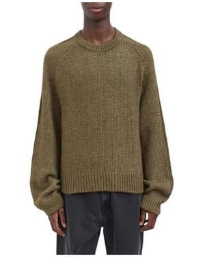 Our Legacy True Rundhals-Pullover - Braun