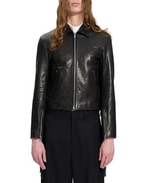 Ann Demeulemeester Leather Jackets - Noir