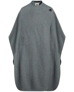 THE GARMENT Stilvoller Mantel Mit Cape-Design - Grau