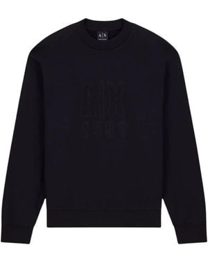 ARMANI EXCHANGE Sweatshirts - Azul