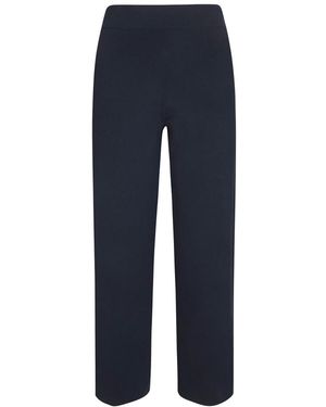 Alpha Studio Cropped Trousers - Azul