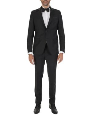 KARL LAGERFELD Einreihiges Anzug-Set - Schwarz