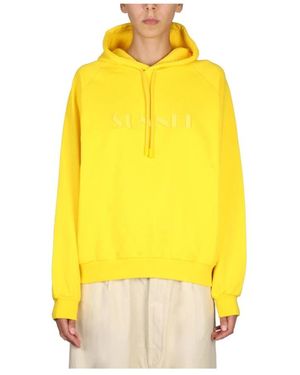 Sunnei Hoodies - Yellow