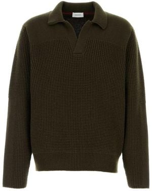 Ferragamo Polo Shirts - Green