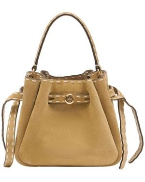 Tory Burch Bucket Bags - Natural