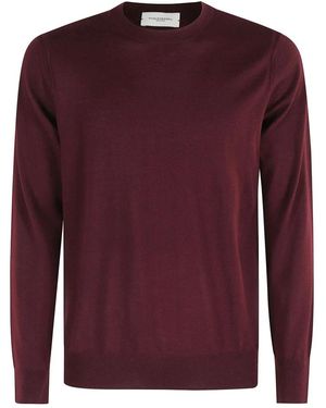 Paolo Pecora Round-Neck Knitwear - Rouge