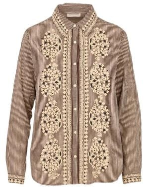 MAISON HOTEL Shirts - Brown