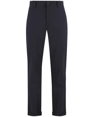 THE (Alphabet) Chinos - Blauw