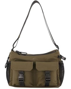 A.P.C. Shoulder Bags - Grey