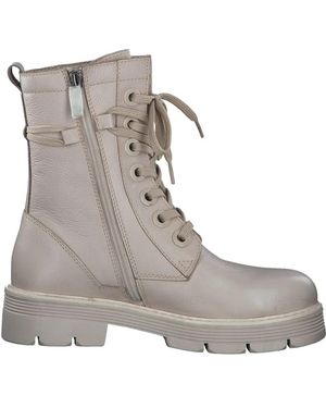 Marco Tozzi Lace-Up Boots - Grey
