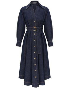 Zimmermann Coqueline Luxe Montpellier Denim - Blauw