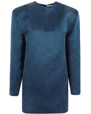 Saint Laurent Short Dresses - Blue