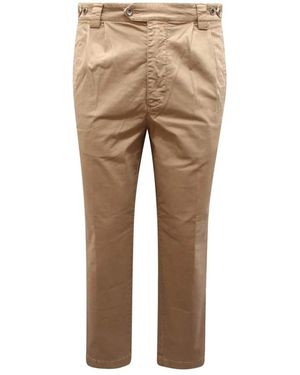 Brooksfield Slim-Fit Trousers - Neutro