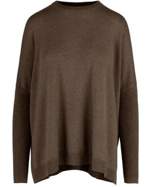 Bomboogie Round-Neck Knitwear - Marrón