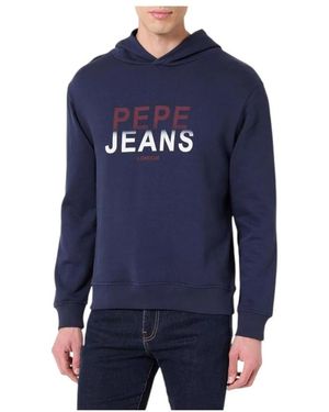 Pepe Jeans Hoodies - Blue
