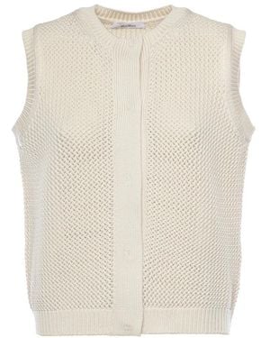 Max Mara Vests - Natural