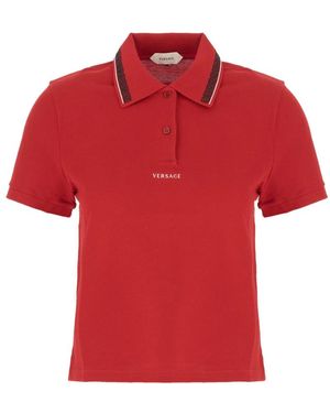 Versace Polo Shirts - Red