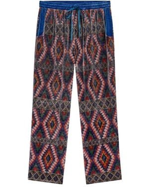 Pierre Louis Mascia Straight Trousers - Blu