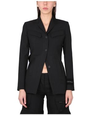 Off-White c/o Virgil Abloh Blazers - Black