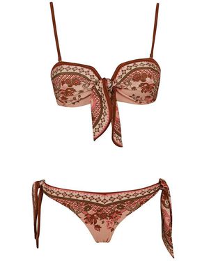 Zimmermann Bikinis - Marron